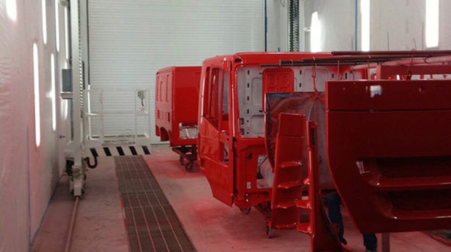 Компания «ИВЕКО», окрасочно-сушильная камера