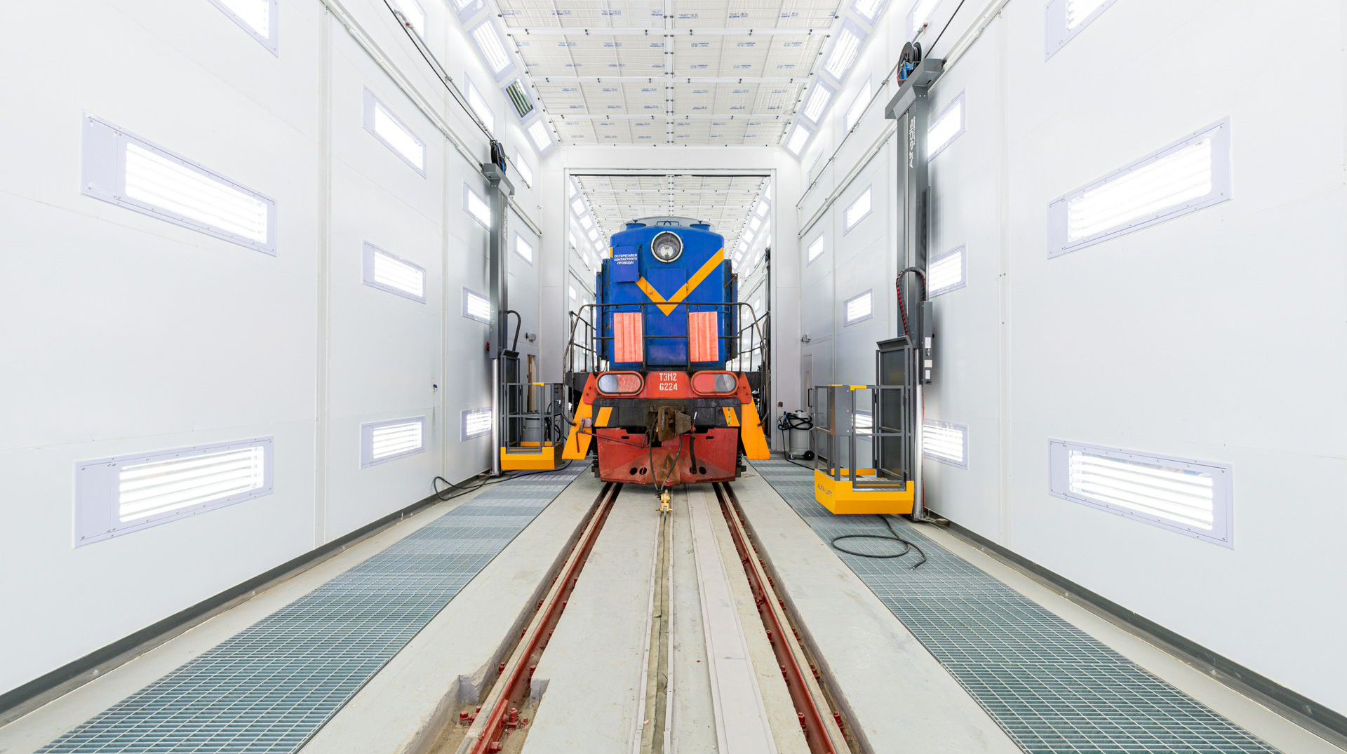 Волховстрой, окрасочно-сушильная камера