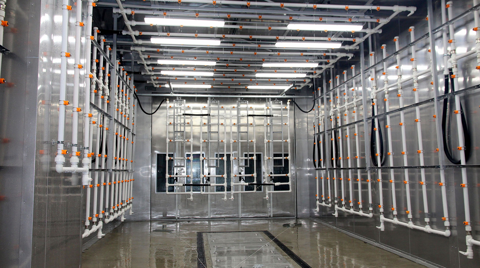 Камера проверки герметичности методом дождевания (КД)